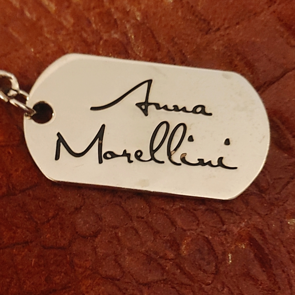 $10 START! nna Morellini Dark Red Suede Leather Crocodile Hobo Bag